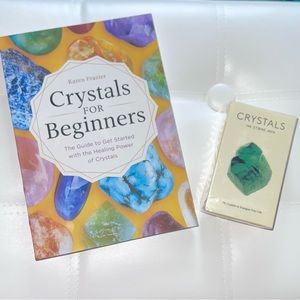 NEW Chakra Crystals Card Book Crystals for Beginners Karen Frazier + 78 Cards